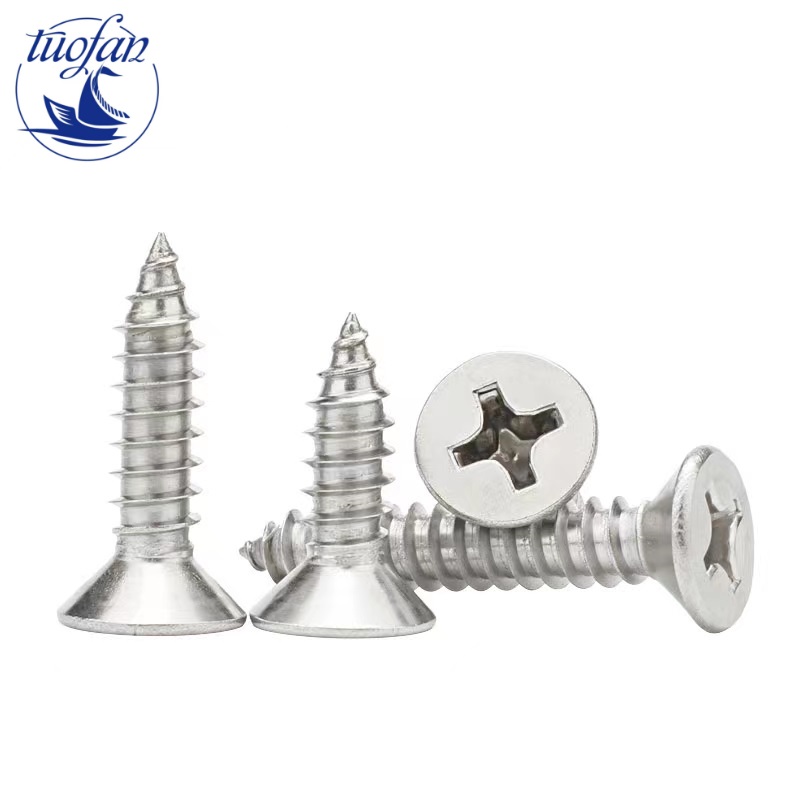 Stainless Steel flat head screw