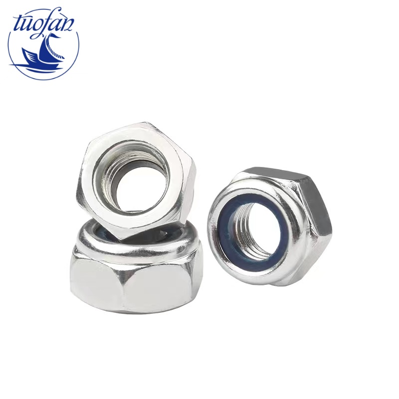 Hex nylon lock nut