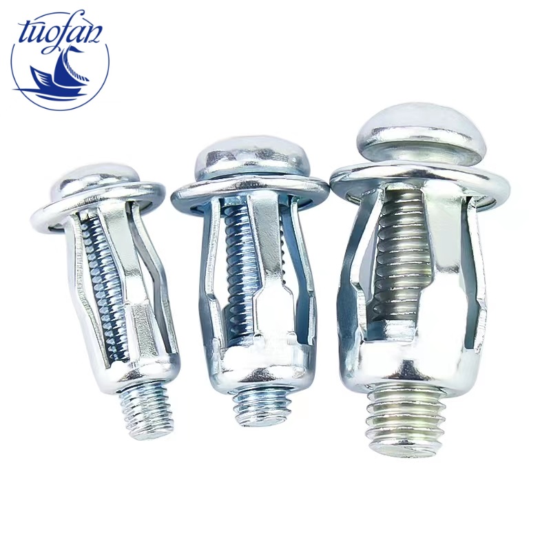 Petal nut lantern riveting nut