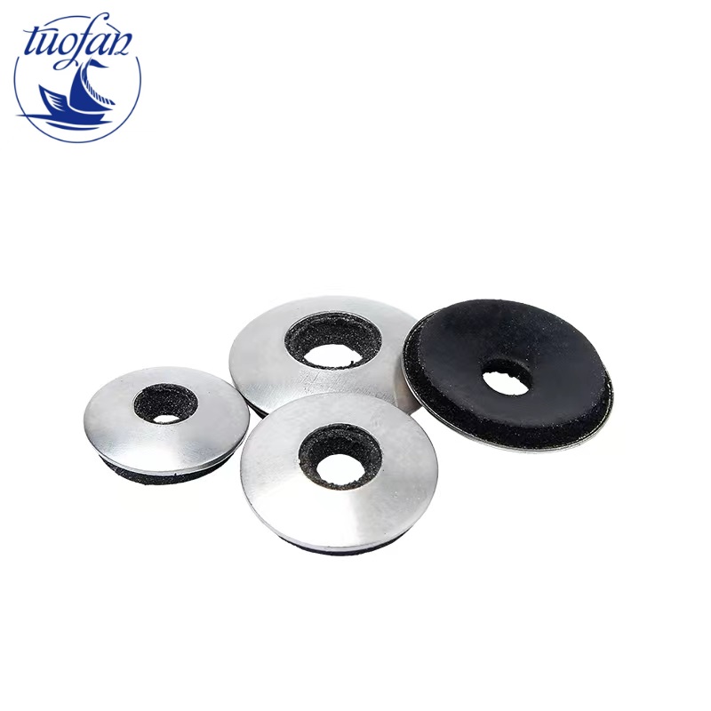 Flat washer bonded steel epdm rubber washer