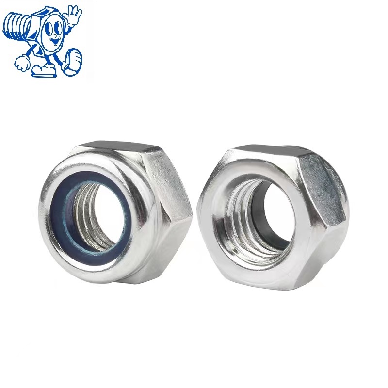 Hex nylon lock nut