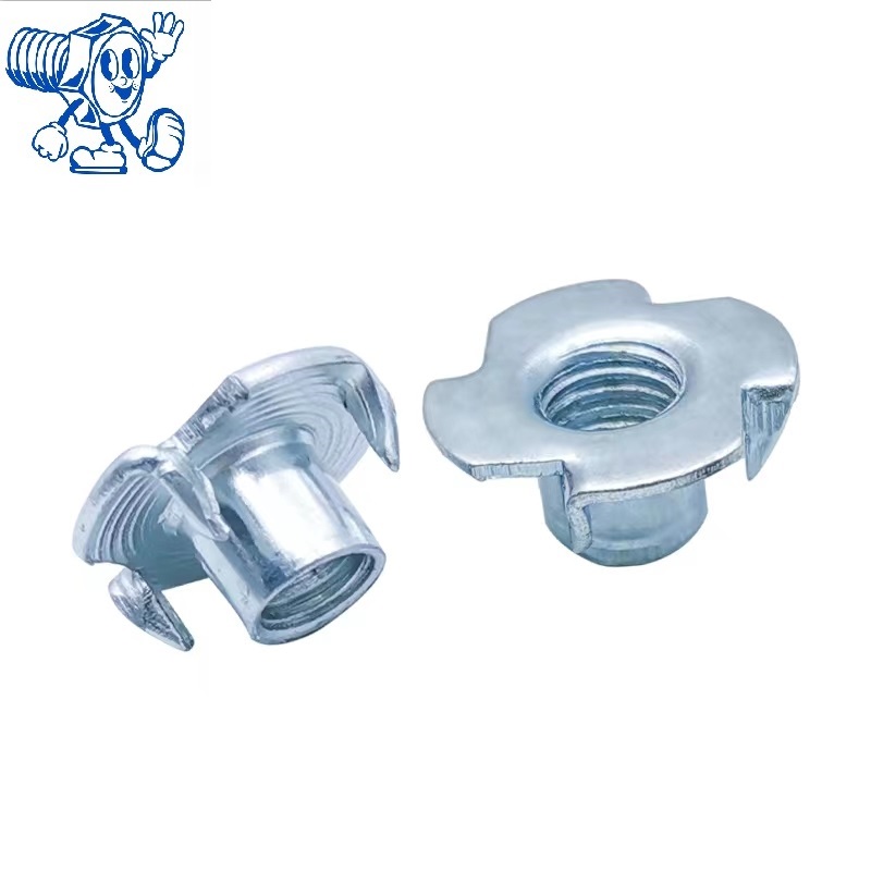 Four Claws Furniture Wood Insert Nut