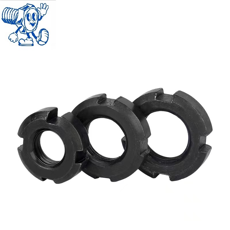 Round Slotted Bearing Lock Nut