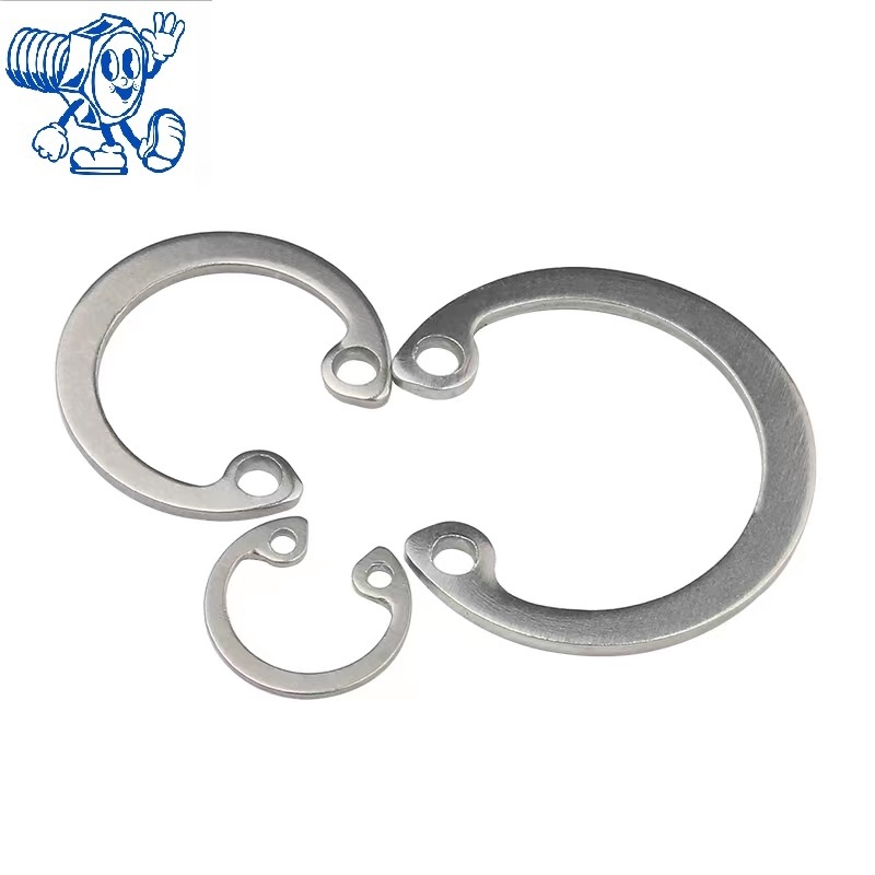 Internal retaining rings for hole