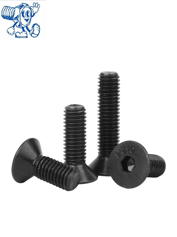 Flat head hexagon socket bolt